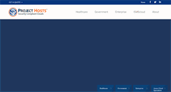 Desktop Screenshot of projecthosts.com